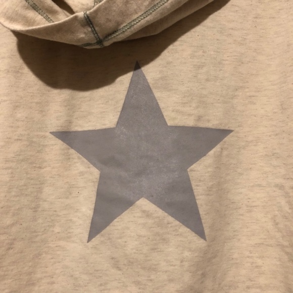 Bella Dahl Sweats Star Hooded Zip Up Sweater - Picture 7 of 7